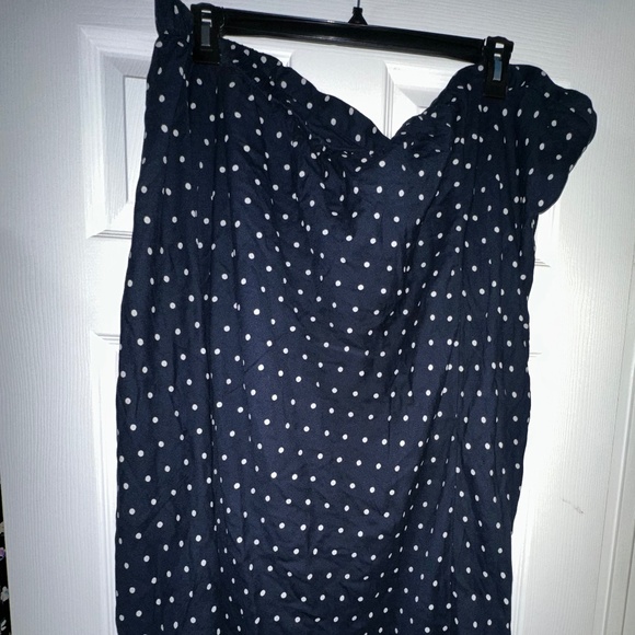 Old Navy Polka Dot Skirt – 4X, Navy & White - Picture 3 of 4